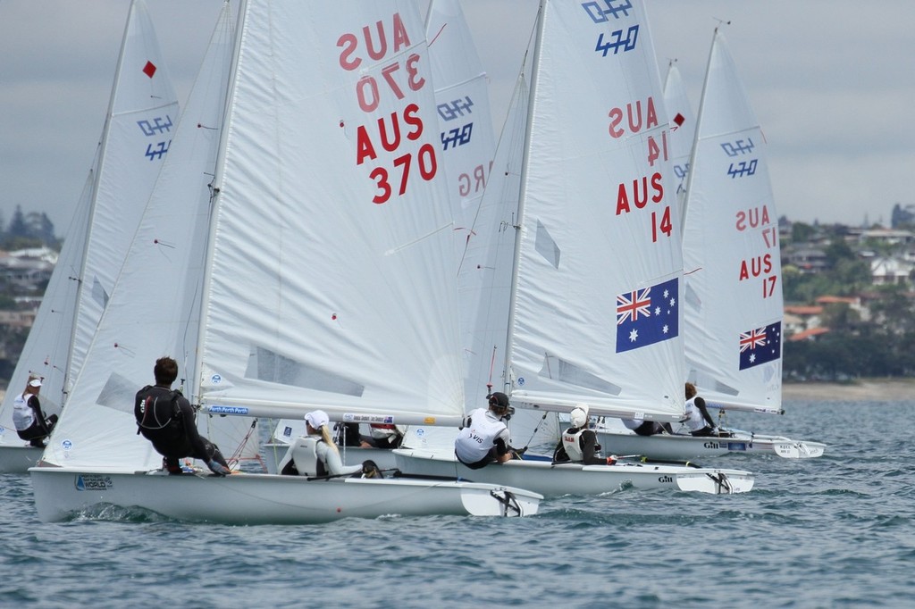 2012 - 470 Junior Worlds Day 6 &copy; Richard Gladwell www.photosport.co.nz